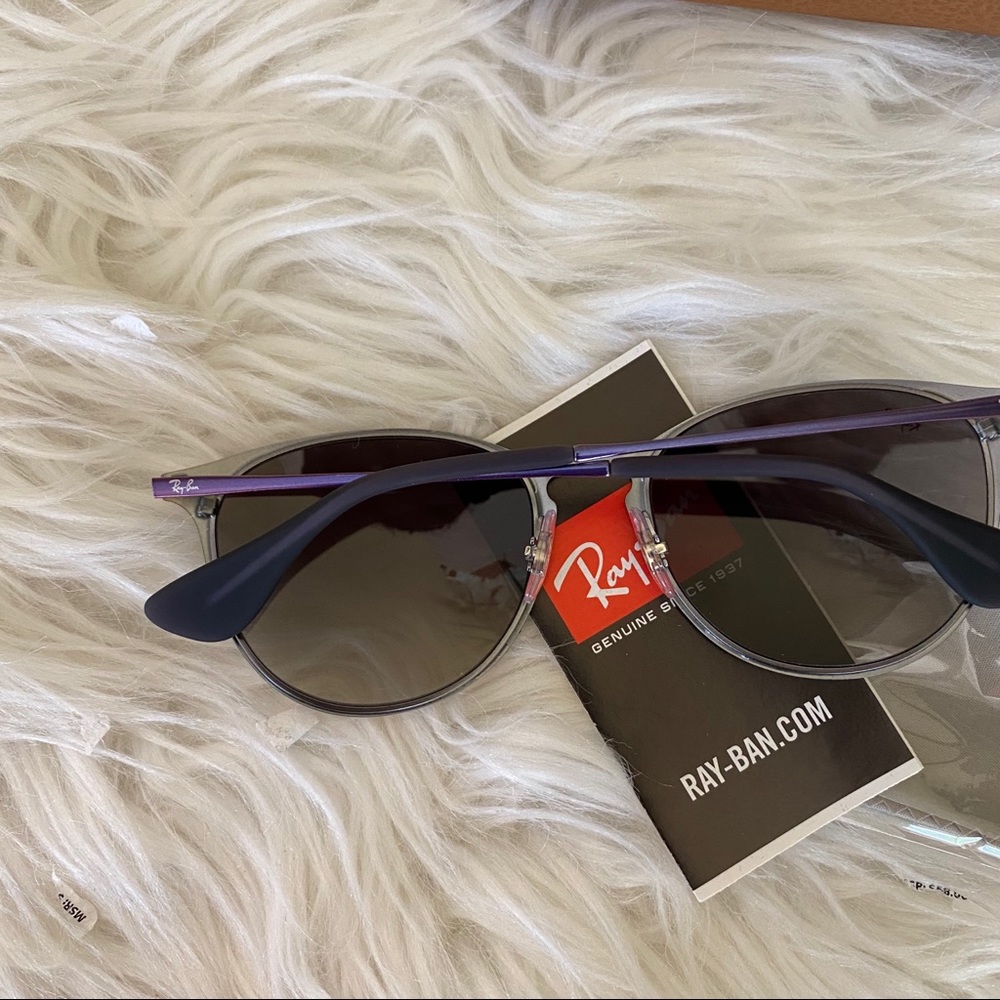 Ray ban 54mm Erika round sunglasses - Picture 5 of 11